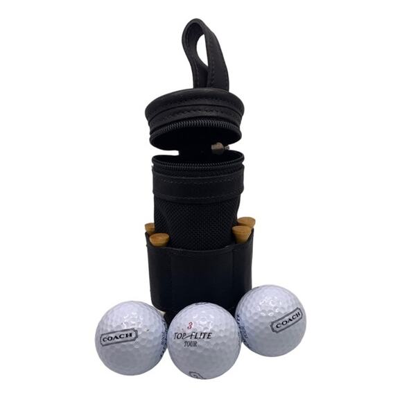Vintage COACH Golf Set - Picture 1 of 7